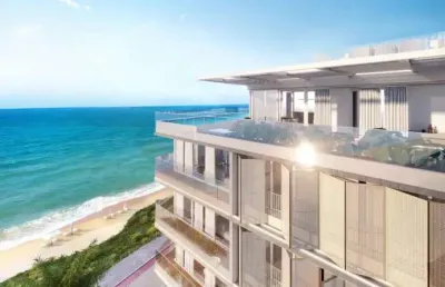 Impecável apartamento de 4 quartos e 4 suítes na praia brava - itajaí-sc: 330m², 3 salas, 5 banheiros e 4 vagas!