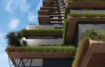 Linda cobertura à venda em itajaí-sc, bairro fazenda: 4 quartos, 4 suítes, 2 salas, 1 banheiro, 3 vagas, 262,64m².