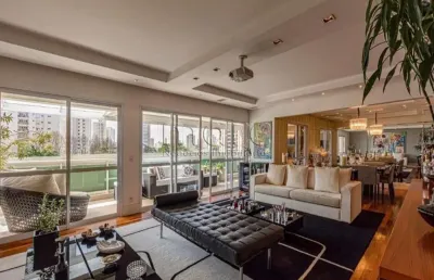 Apartamento com 4 quartos à venda na rua arizona, 1281, brooklin, são paulo por r$ 4.300.000