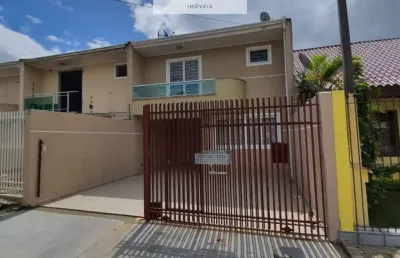 Sobrado com 3 quartos no bairro cidade jardim sao jose dos pinhais