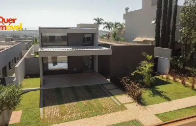 Imóvel de alto padrão no condomínio alphaville 1 em ribeirão preto-sp  3 suítes, 2 salas, 5 banheiros e 4 vagas  279,00 m²  quer imóvel negócios imobiliários