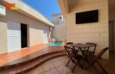Casa à venda em ribeirão preto-sp, bairro ipiranga: 4 quartos, 2 suítes, 1 sala, 4 banheiros, 5 vagas, 220m²!