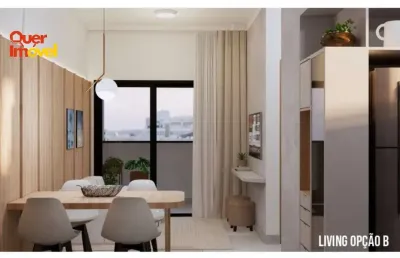 Apartamento à venda em nova ribeirânia, ribeirão preto-sp com 1 quarto, 2 salas, 1 banheiro e 1 vaga de garagem - quer imóvel negócios imobiliários
