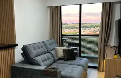 Apartamento à venda em ribeirão preto-sp: 2 quartos, 1 sala, 1 banheiro, 1 vaga, 49m² no quintas de são josé. aproveite!