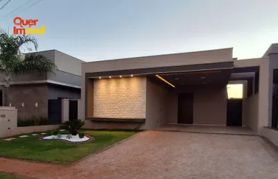 Casa em condomínio com 3 quartos e 4 vagas no portal da mata ribeirão preto-sp - 150m²