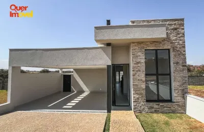 Casa de luxo em condomínio à venda ou locação em ribeirão preto-sp, loteamento santa marta - 3 quartos, 3 suítes, 1 sala, 3 banheiros, 4 vagas, 137,27 m²!