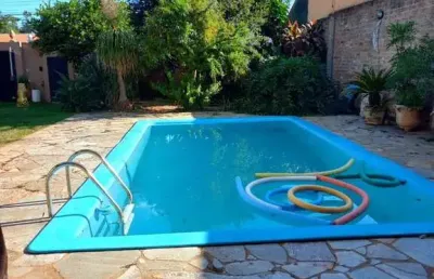 Excelente oportunidade: casa com área de lazer à venda em ribeirão preto-sp, parque são sebastião, 2 quartos, 1 sala, 2 banheiros, 5 vagas, 170m².