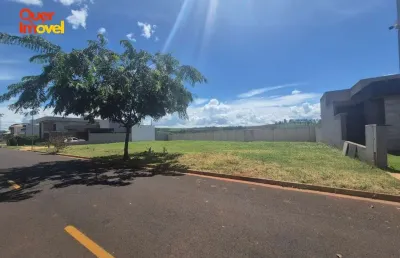 Terreno exclusivo em condomínio de alto padrão em ribeirão preto-sp, bairro real sul  317m² de área