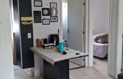 Apartamento à venda em ribeirão preto-sp, 2 quartos, 1 vaga no parque residencial lagoinha!