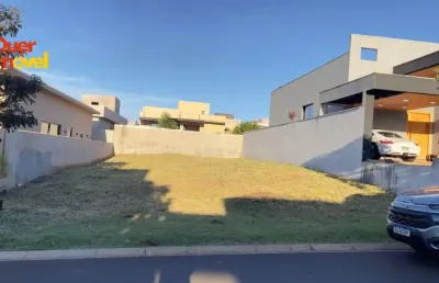 Terreno de 336m² à venda em condomínio no bairro quintas de são josé, ribeirão preto-sp!
