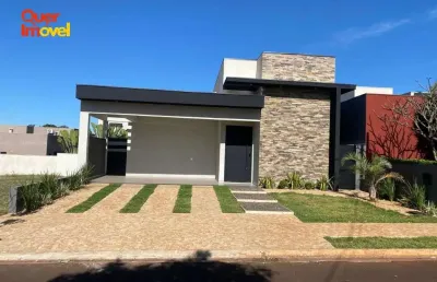 Casa de alto padrão em condomínio no portal da mata em ribeirão preto-sp! 3 quartos, 3 suítes, 4 vagas e 160 m². quer imóvel negócios imobiliários.