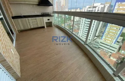 Apartamento com 3 quartos à venda na Rua Bolivar, Boqueirão, Santos