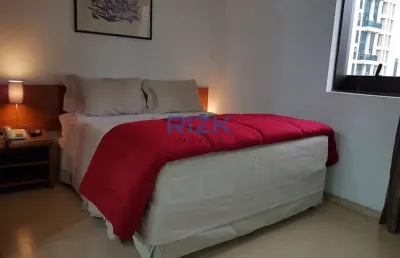 Apartamento com 1 quarto para alugar na Avenida Ibijaú, Moema, São Paulo