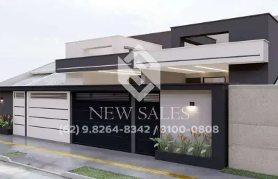 Excelente casa com três suíte sendo um martes no garavelo residencial park