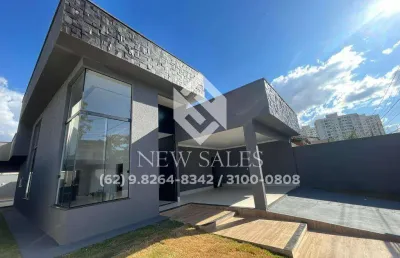 Excelente casa com 3 suítes plenas, no setor goiânia 2