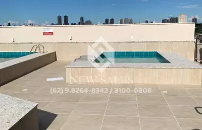 Apartamento novo, 2 quartos 1 suíte - setor vila rosa