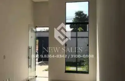 Casa nova, 3 quartos 1 suíte - setor parque das flores