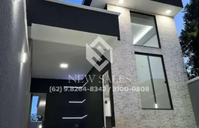 Casa 3 quartos (1 suíte)  jardim cristalino ap de goiania