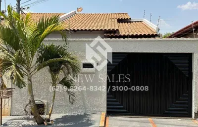 Casa com 3 quartos e área gourmet no mansões paraíso