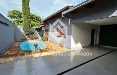 Casa com 3 quartos, sendo 2 suítes, 1 com hidromassagem - jardim américa