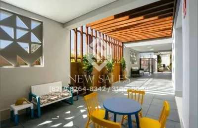 Excelente apartamento com 3 quartos sendo 1 suíte - setor coimbra