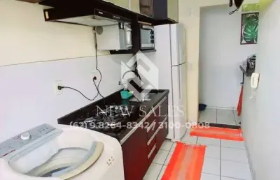 Apartamento mobilhado 2 quartos 50 mts setor jardim bela vista
