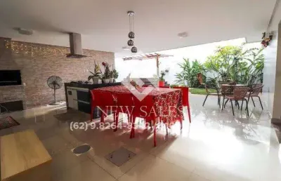 Linda casa com jacuzi, área gourmet, 4 quartos sendo 2 suítes
