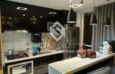 Apartamento c/ 2 quartos (1 suíte), área de lazer completa - negrão de lima