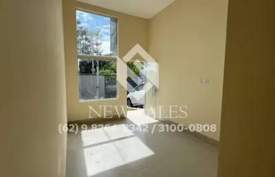 Casa nova, 3 quartos sendo 1 suíte - aparecida de goiânia