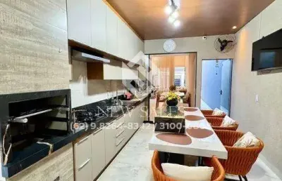 Casa moderna totalmente mobiliada a 1 quadra do parque cascavel !!!