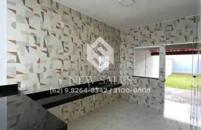Casa com 3 quartos sendo 1 suíte - área gourmet com lavabo