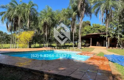 Chácara com 5 quartos, piscina 25.000 m² proximo aparecida zona rural