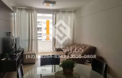 Apartamento c/ 2 quartos, 1 vaga, nascente - setor bueno