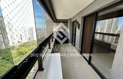 Apartamento em frente ao parque flamboyant c/ 3 suítes, 2 vagas