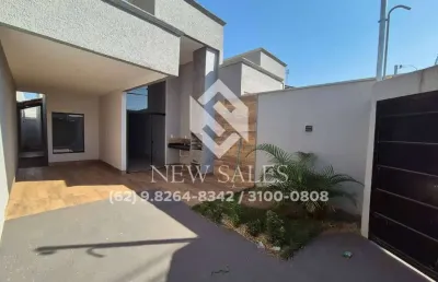 Casa térrea nova c/ 3 quartos - setor pilar dos sonhos/ saída para trindade