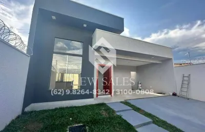 Casa com 3 quartos à venda na Avenida Oliveiros Ferreira Maia, 1 ao 100, São Francisco II, Senador Canedo