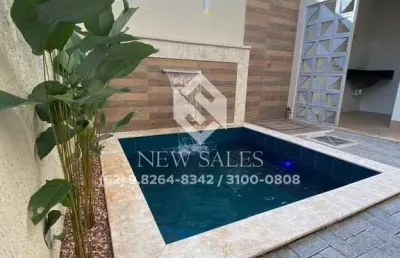 Casa 3 quartos 2 suites ( piscina )210 mts jardim atlantico