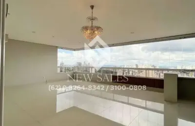Apartamento 4 suítes plenas, andar alto - setor bueno