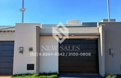 Casa nova 2 quartos 1  suite  setor nova canaã  -trindade