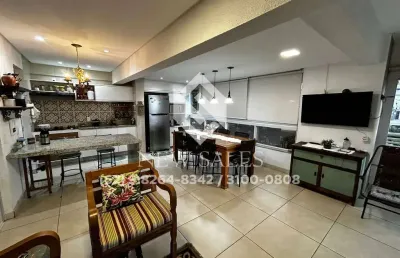 Apartamento garden a venda, 3 suítes plenas - jardim américa