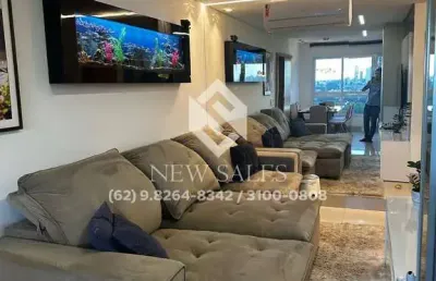 Apartamento no setor marista com 2 quartos sendo uma suíte  -lazer completo