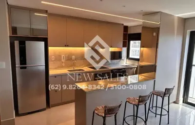 Apartamento c/ 75m², andar alto - setor bueno semi imobiliado