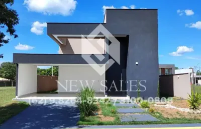 Casa em condomínio fechado com 3 suítes plenas - terras alpha