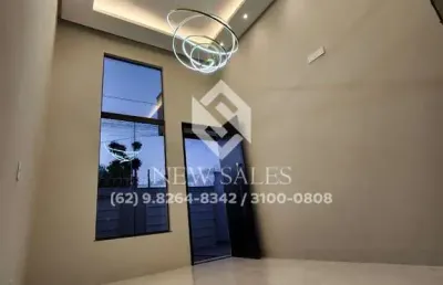 Casa nova a venda, 3 quartos 1 suíte - buriti sereno