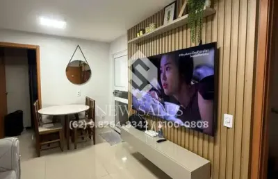 Apartamento 3 quartos 1 suite 2 vagas 72 mts setor  moinho dos ventos