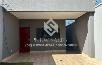 Casa com 3 quartos sendo 1 suíte - setor santos dumont