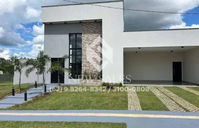 Casa térrea com 3 suítes plenas, piscina - terras alpha
