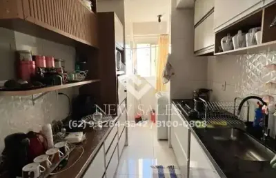 Apartamento 70m², 3q, 2 vagas e vista livre – setor eldorado
