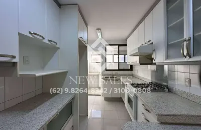 Apartamento de 137m² com 4 quartos e 3 suítes no setor bueno