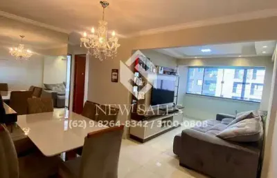 Apartamento 2 quartos 1 vaga andar alto 69 mts setor jardim nova era ap go